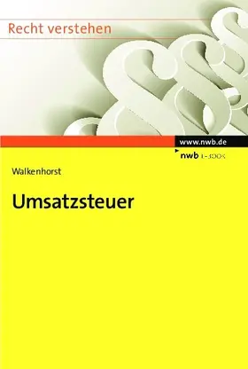 Walkenhorst |  Umsatzsteuer | eBook | Sack Fachmedien