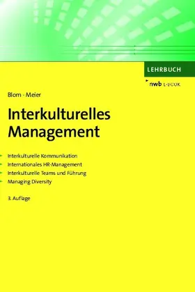 Blom / Meier |  Interkulturelles Management | eBook | Sack Fachmedien
