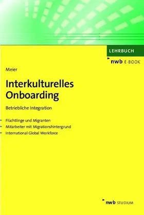 Meier |  Interkulturelles Onboarding | eBook | Sack Fachmedien