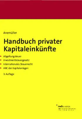 Anemüller |  Handbuch privater Kapitaleinkünfte | eBook | Sack Fachmedien