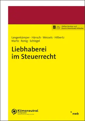 Langenkämper / Hänsch / Wessels LL.M. |  Liebhaberei im Steuerrecht | Online-Buch | Sack Fachmedien