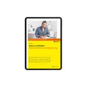 Nürnberg |  Klausur-Leitfaden Erbschaftsteuer und Bewertung | Online-Buch | Sack Fachmedien