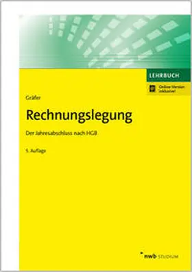 Gräfer |  Rechnungslegung | Buch |  Sack Fachmedien