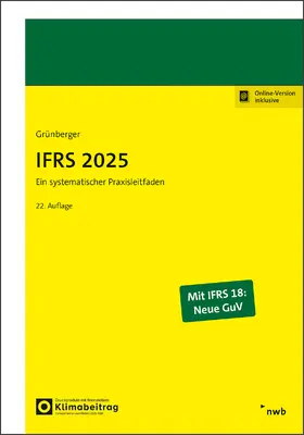 Grünberger |  IFRS 2025 | Buch |  Sack Fachmedien