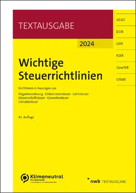 Walkenhorst | Wichtige Steuerrichtlinien | Medienkombination | 978-3-482-68641-2 | sack.de