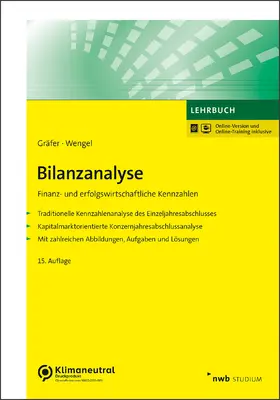 Gräfer / Wengel | Bilanzanalyse | Online-Buch | 978-3-482-69175-1 | sack.de