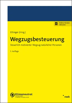 Ettinger |  Wegzugsbesteuerung | Online-Buch | Sack Fachmedien