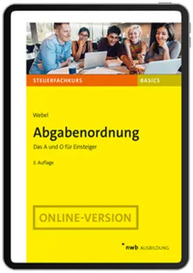 Webel LL.M. | Abgabenordnung | Online-Buch | 978-3-482-77343-3 | www2.sack.de