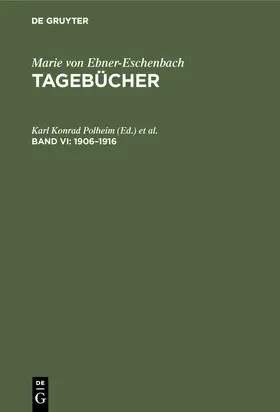 Gabriel / Polheim |  1906-1916 | Buch |  Sack Fachmedien