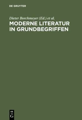 Borchmeyer / Žmegac |  Moderne Literatur in Grundbegriffen | Buch |  Sack Fachmedien