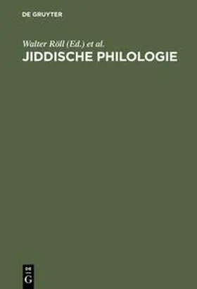 Neuberg / Röll |  Jiddische Philologie | Buch |  Sack Fachmedien