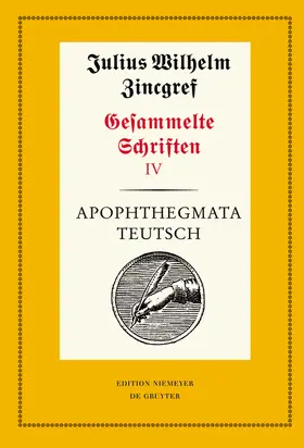 Mertens / Verweyen / Schnabel |  Apophthegmata teutsch | Buch |  Sack Fachmedien