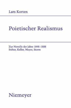 Korten | Poietischer Realismus | Buch | 978-3-484-18187-8 | sack.de