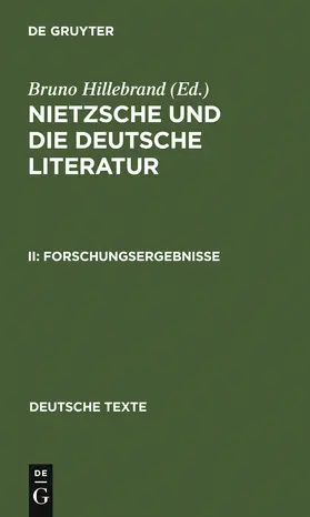 Hillebrand |  Forschungsergebnisse | Buch |  Sack Fachmedien