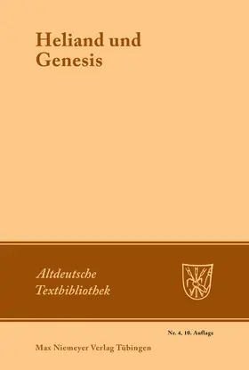 Behaghel / Taeger |  Heliand und Genesis | Buch |  Sack Fachmedien