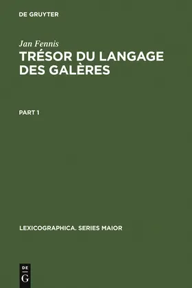 Fennis | Trésor du langage des galères | Buch | 978-3-484-30961-6 | sack.de