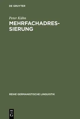 Kühn |  Mehrfachadressierung | Buch |  Sack Fachmedien