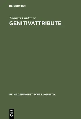 Lindauer | Genitivattribute | Buch | 978-3-484-31155-8 | sack.de