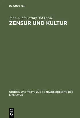 von der Ohe / McCarthy |  Zensur und Kultur | Buch |  Sack Fachmedien
