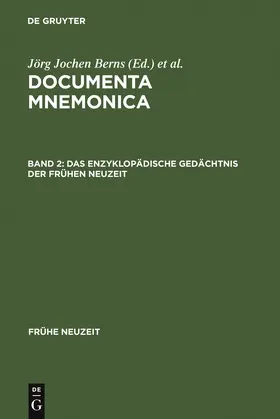 Berns | Das enzyklopädische Gedächtnis der Frühen Neuzeit | Buch | 978-3-484-36543-8 | sack.de