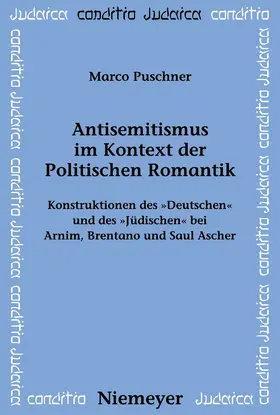 Puschner |  Antisemitismus im Kontext der Politischen Romantik | Buch |  Sack Fachmedien