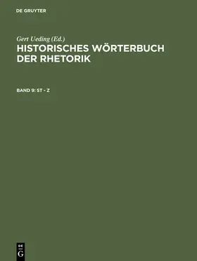 Kalivoda / Ueding |  St - Z | Buch |  Sack Fachmedien