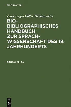 Brekle / Weiß / Dobnig-Jülch |  M - Pa | Buch |  Sack Fachmedien