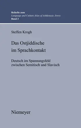 Krogh |  Das Ostjiddische im Sprachkontakt | Buch |  Sack Fachmedien