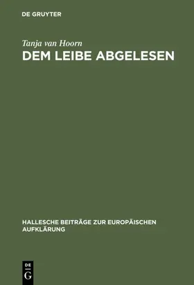 Hoorn | Dem Leibe abgelesen | Buch | 978-3-484-81023-5 | sack.de