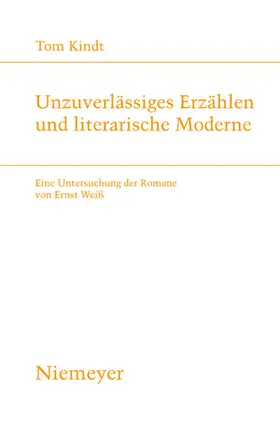 Kindt |  Unzuverlässiges Erzählen und literarische Moderne | eBook | Sack Fachmedien