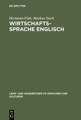 Steck / Fink |  Wirtschaftssprache Englisch | Buch |  Sack Fachmedien
