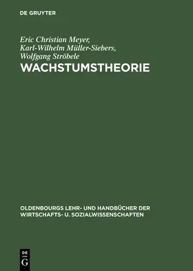Meyer / Ströbele / Müller-Siebers | Wachstumstheorie | Buch | 978-3-486-24332-1 | sack.de
