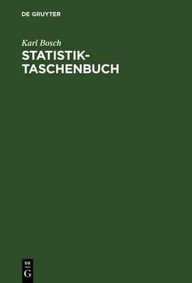 Bosch | Statistik-Taschenbuch | Buch | 978-3-486-24670-4 | sack.de