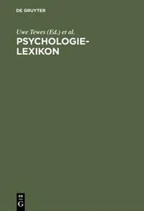 Wildgrube / Tewes |  Psychologie-Lexikon | Buch |  Sack Fachmedien