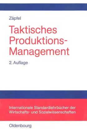 Zäpfel |  Taktisches Produktions-Management | Buch |  Sack Fachmedien