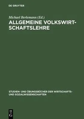 Berlemann |  Allgemeine Volkswirtschaftslehre | Buch |  Sack Fachmedien