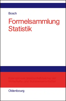Bosch | Formelsammlung Statistik | Buch | 978-3-486-27312-0 | sack.de