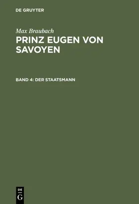 Braubach |  Der Staatsmann | Buch |  Sack Fachmedien
