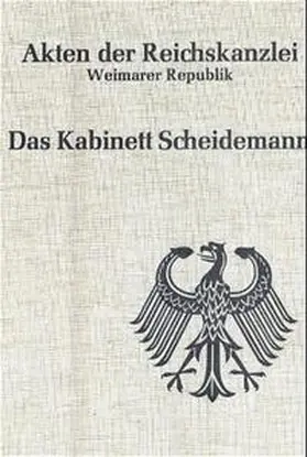 Schulze |  Das Kabinett Scheidemann (1919) | Buch |  Sack Fachmedien