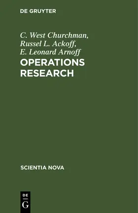 Churchman / Ackoff / Arnoff | Operations Research | Buch | 978-3-486-43465-1 | sack.de