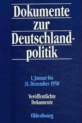 Küsters / Hofmann / Tessmer | 1. Januar bis 31. Dezember 1950 | Buch | 978-3-486-56172-2 | sack.de