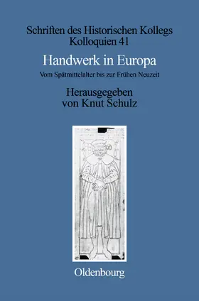 Schulz |  Handwerk in Europa | Buch |  Sack Fachmedien