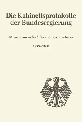 Martin-Weber |  Ministerausschuß für die Sozialreform 1955-1960 | Buch |  Sack Fachmedien