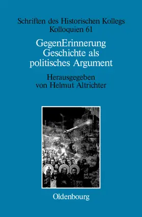 Altrichter |  GegenErinnerung | Buch |  Sack Fachmedien