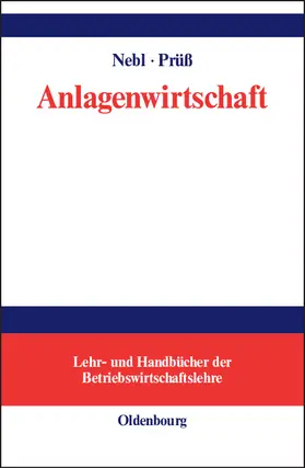 Prüß / Nebl |  Anlagenwirtschaft | Buch |  Sack Fachmedien