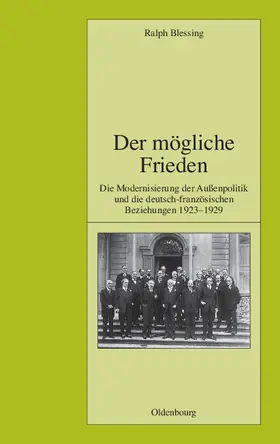 Blessing |  Der mögliche Frieden | Buch |  Sack Fachmedien