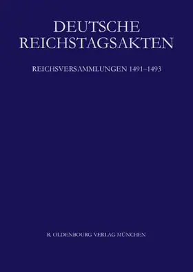 Seyboth |  Reichsversammlungen 1491-1493 | Buch |  Sack Fachmedien