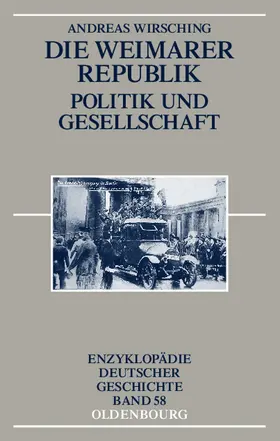 Wirsching |  Die Weimarer Republik | Buch |  Sack Fachmedien