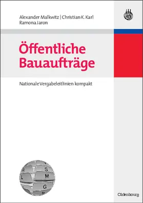 Malkwitz / Jaron / Karl |  Öffentliche Bauaufträge | Buch |  Sack Fachmedien