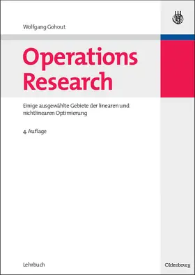 Gohout | Operations Research | Buch | 978-3-486-59034-0 | sack.de